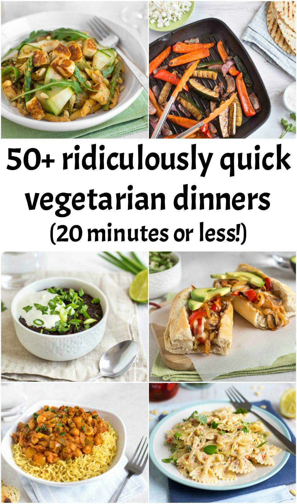 Quick And Easy Vegan Recipes
 50 ridiculously quick ve arian dinners 20 minutes or