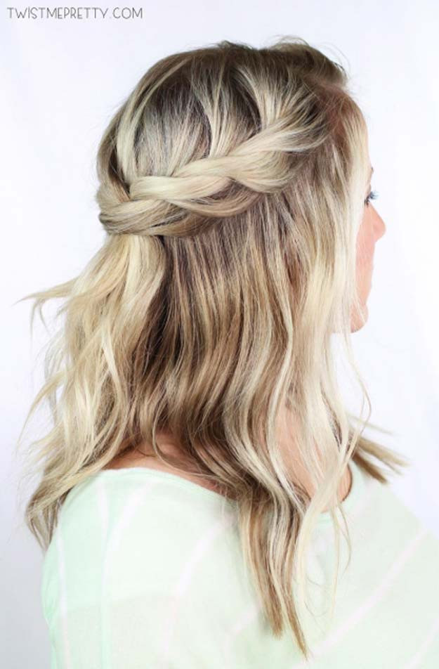 Quick DIY Hairstyles
 41 DIY Cool Easy Hairstyles That Real People Can Actually