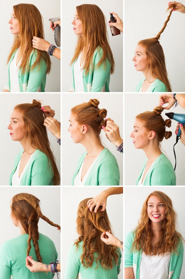 Quick DIY Hairstyles
 Quick and Easy 5 DIY Hairstyles for Lazy Mornings