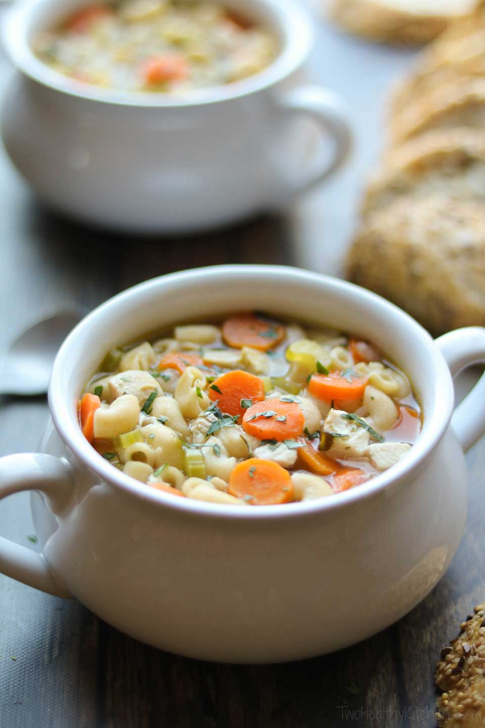 Quick Homemade Chicken Noodle Soup
 Quick & Easy Chicken Noodle Soup with Rotisserie Chicken