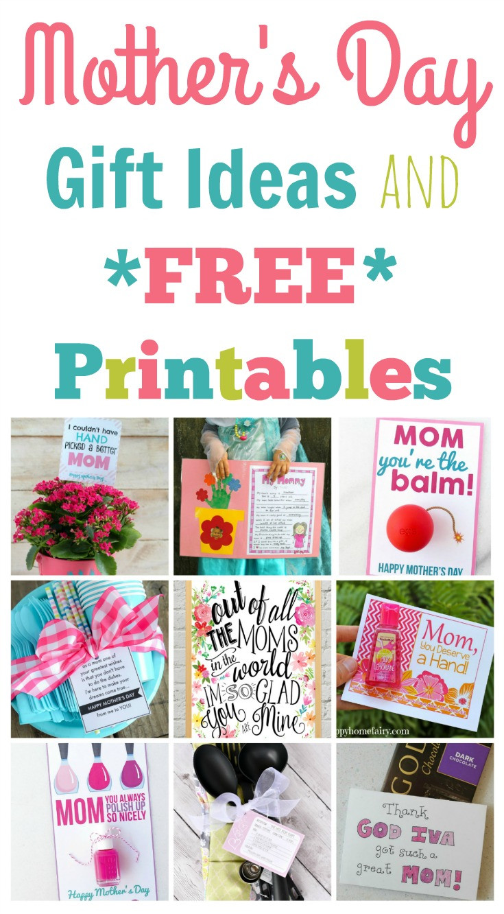 Quick Mother'S Day Gift Ideas
 Quick and Easy Mother s Day Gift Ideas and Printables