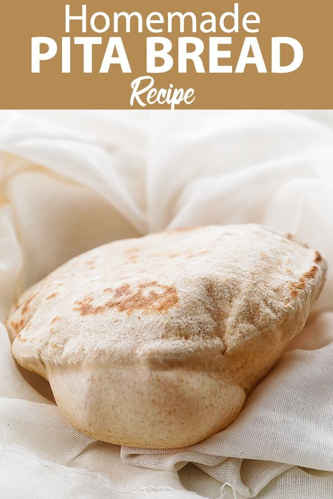 Quick Pita Bread Recipe
 Homemade Pita Bread Recipe in 2020 With images