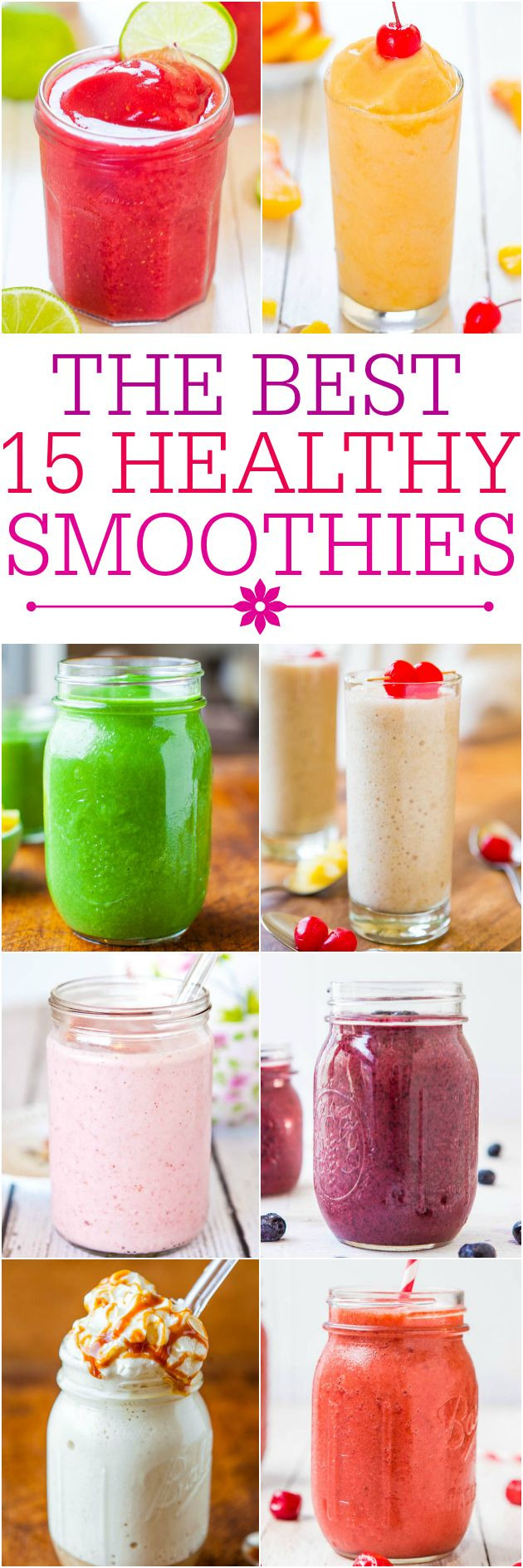 Quick Smoothie Recipes
 Recipe for smoothies ♥ Healthy smoothie drinks – Weight