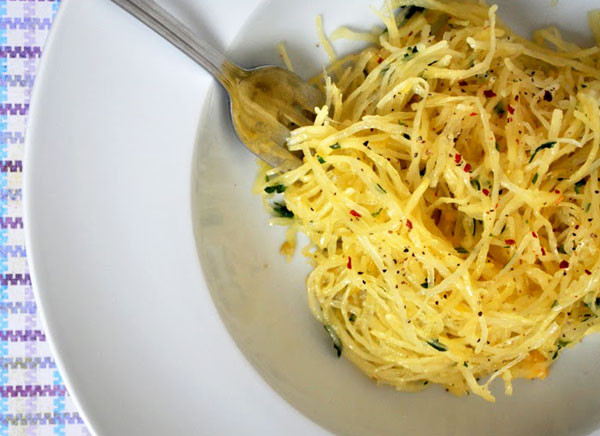 Quick Spaghetti Squash
 Recipe Easy spaghetti squash side dish