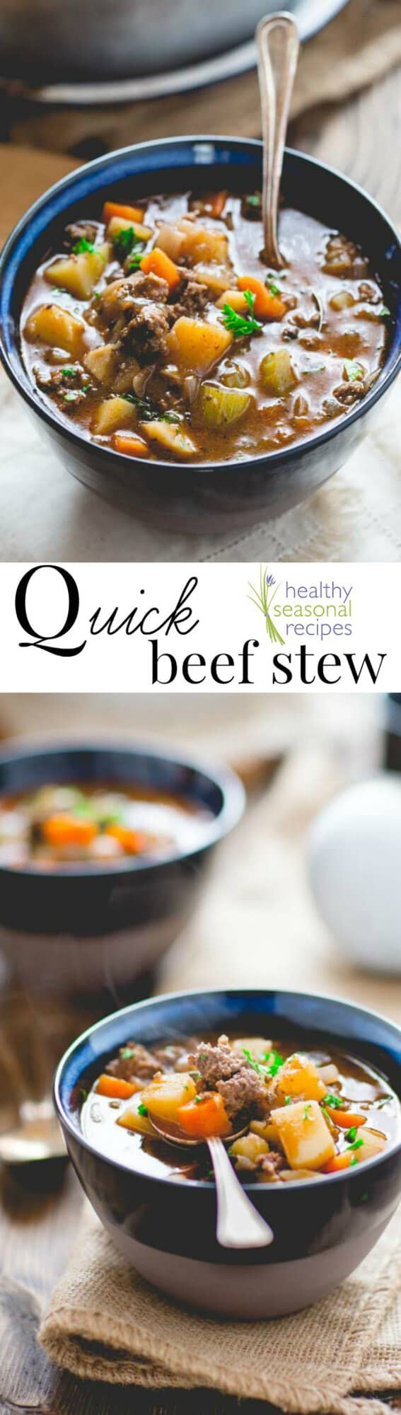 Quick Stew Meat Recipe
 quick beef stew Healthy Seasonal Recipes