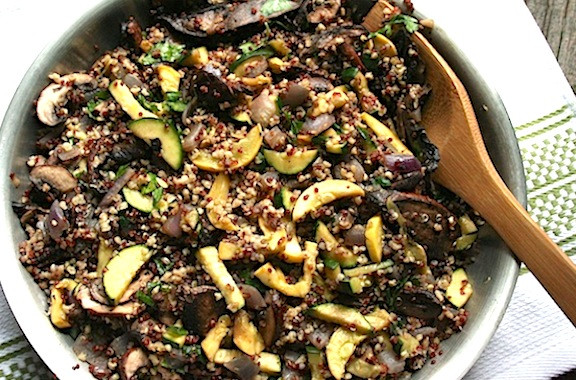 Quinoa And Mushroom Recipe
 Quinoa with Mixed Squashes and Mushrooms