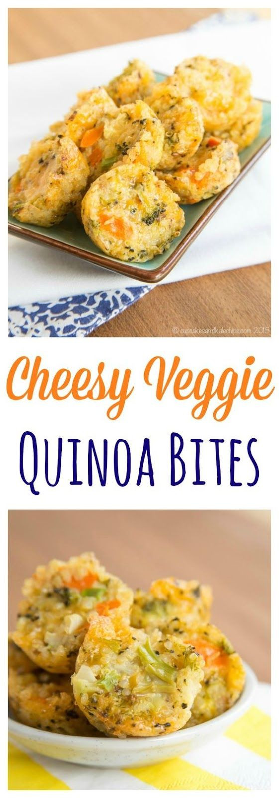 Quinoa Baby Food Recipes
 CHEESY VEGGIE QUINOA BITES