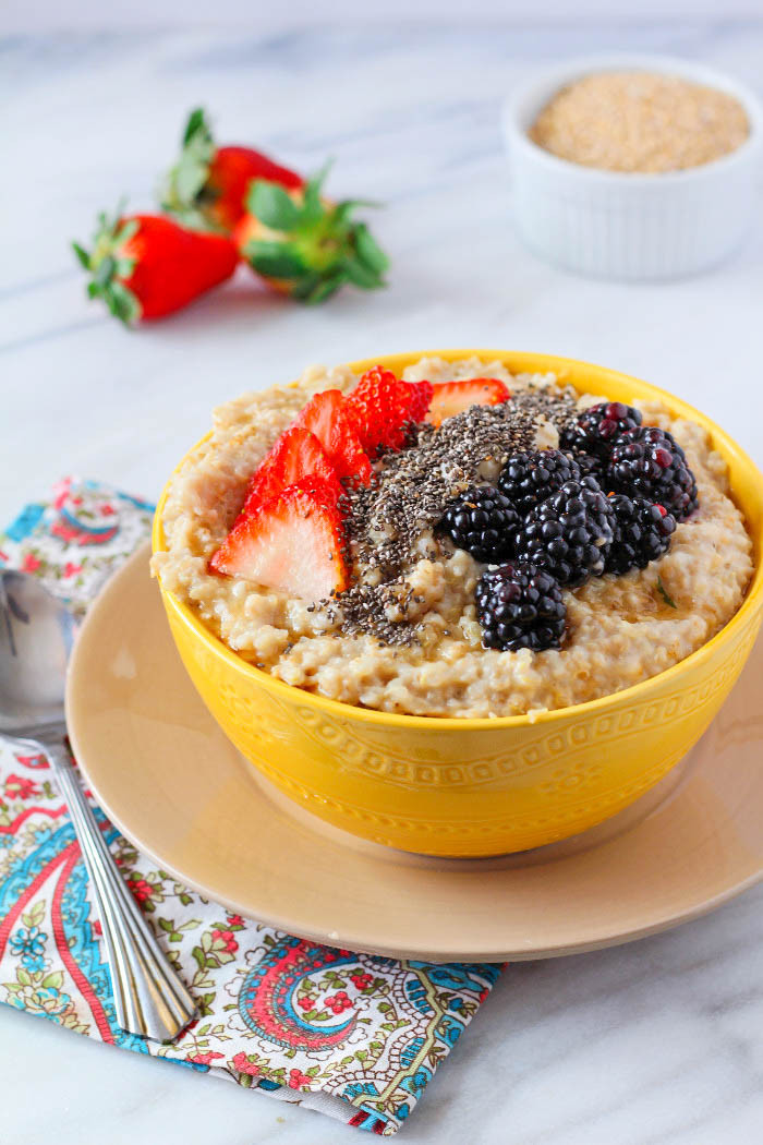 Quinoa High In Fiber
 High Protein & Fiber Breakfast Quinoa Oatmeal Zen & Spice