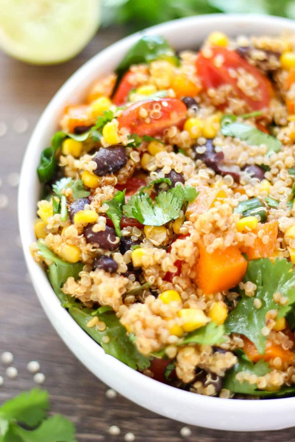 Quinoa Recipes Side Dish
 Southwest Quinoa Salad I Heart Nap Time