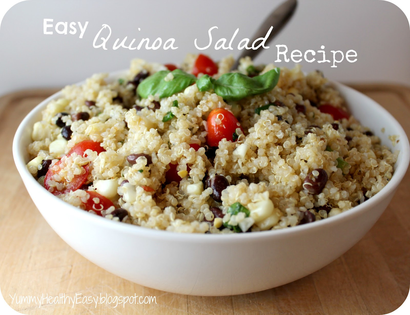 Quinoa Recipes Side Dish
 The Perfect Side Dish Easy Quinoa Salad Recipe Yummy