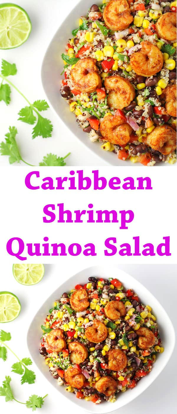 Quinoa Shrimp Salad
 Caribbean Shrimp Quinoa Salad Tastefulventure