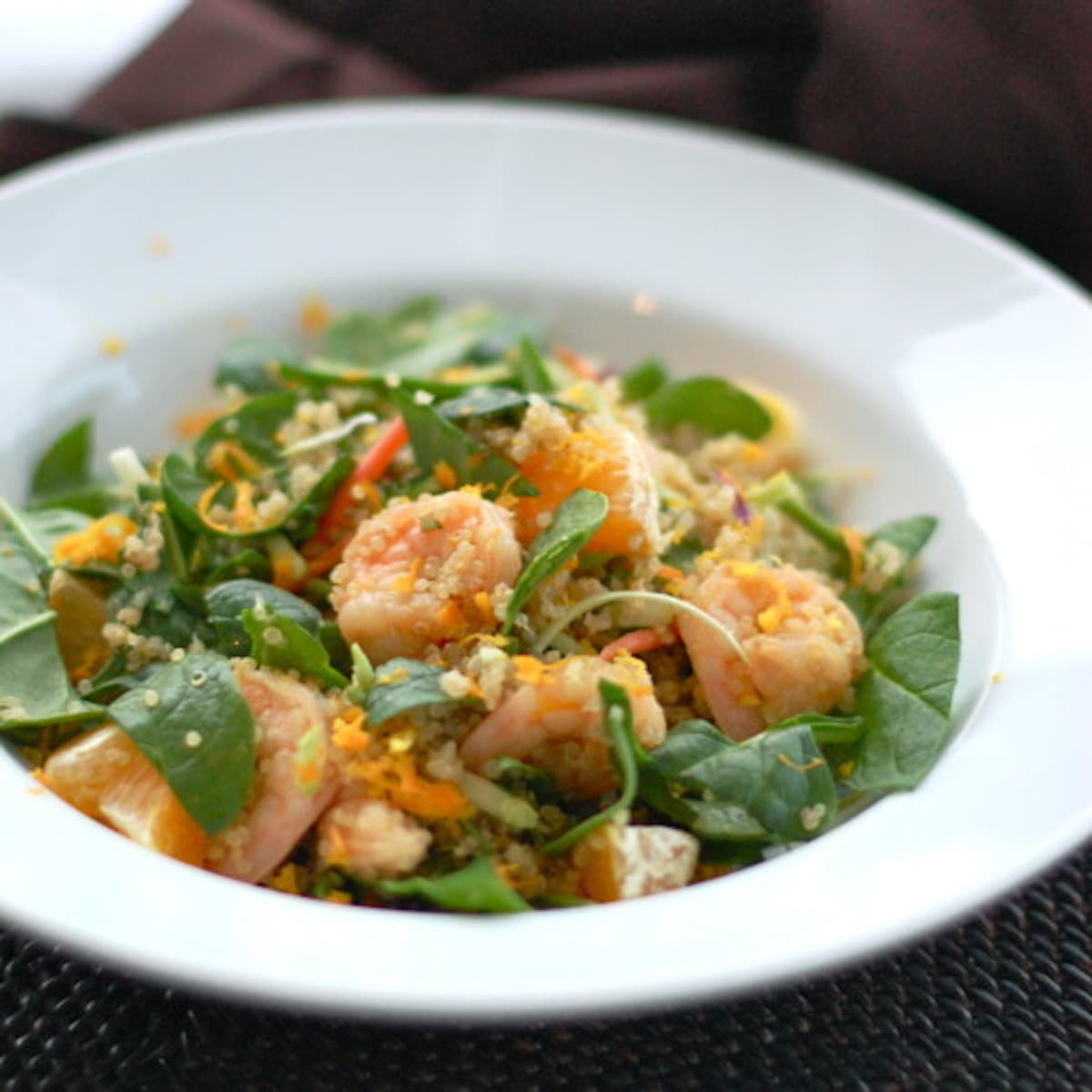 Quinoa Shrimp Salad
 Shrimp and Quinoa Salad Recipe Pinch of Yum