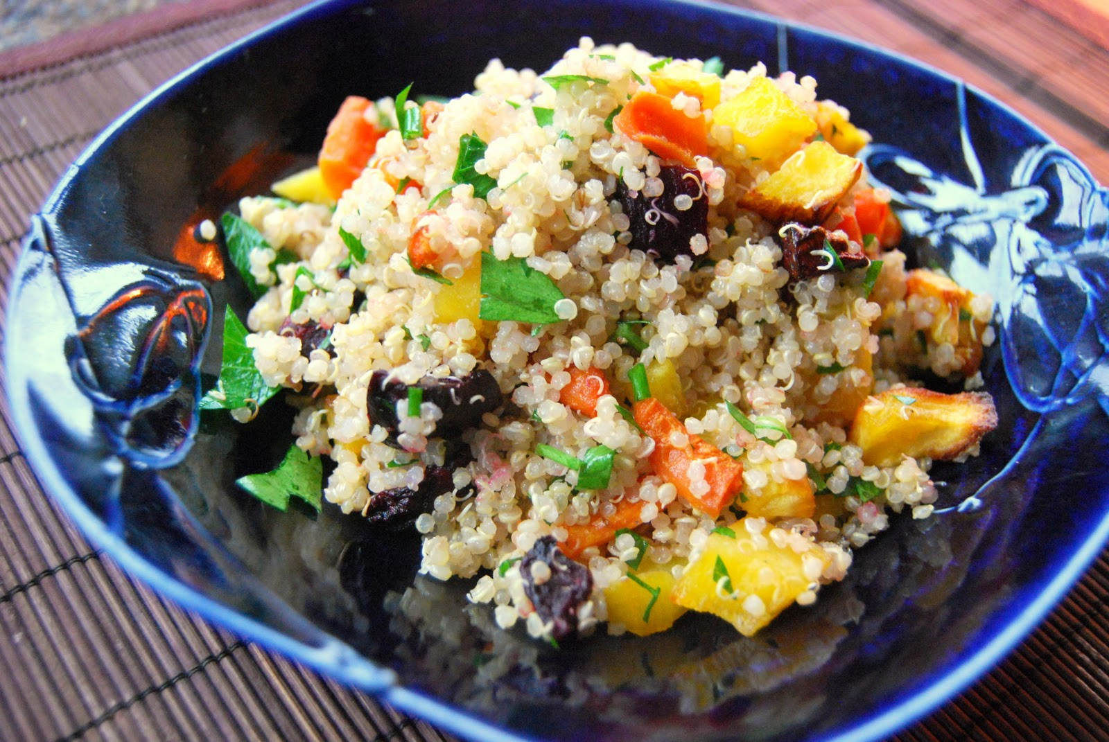 Quinoa Vegetable Salad
 Kirsten s Kitchen of vegan creations Roasted autumn