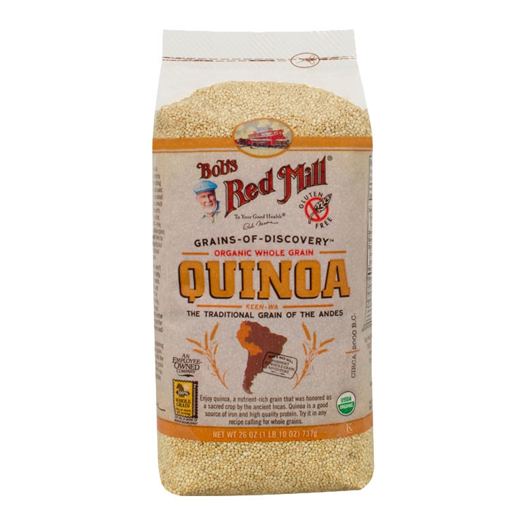 Quinoa Whole Grain
 Bob s Red Mill Organic Whole Grain Quinoa 26 oz Bag