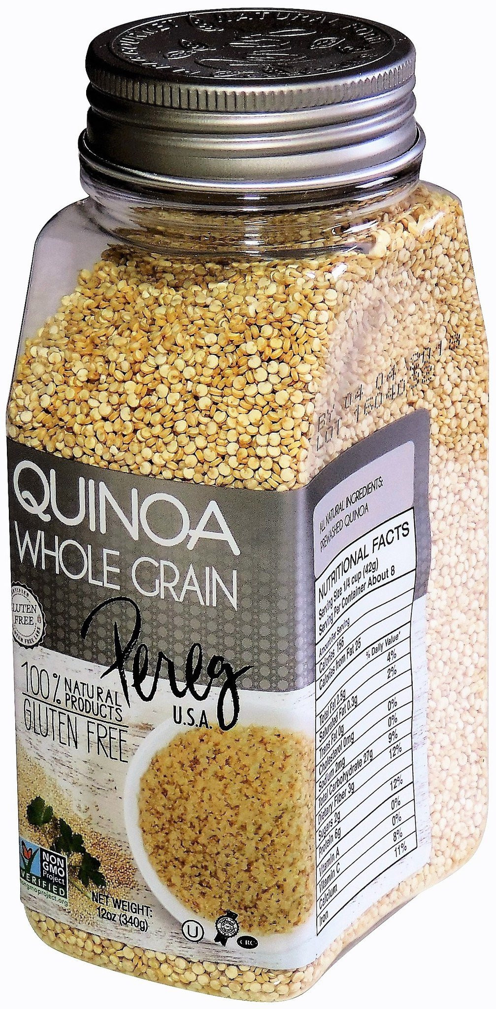 Quinoa Whole Grain
 Pereg Whole Grain Quinoa Gluten Free