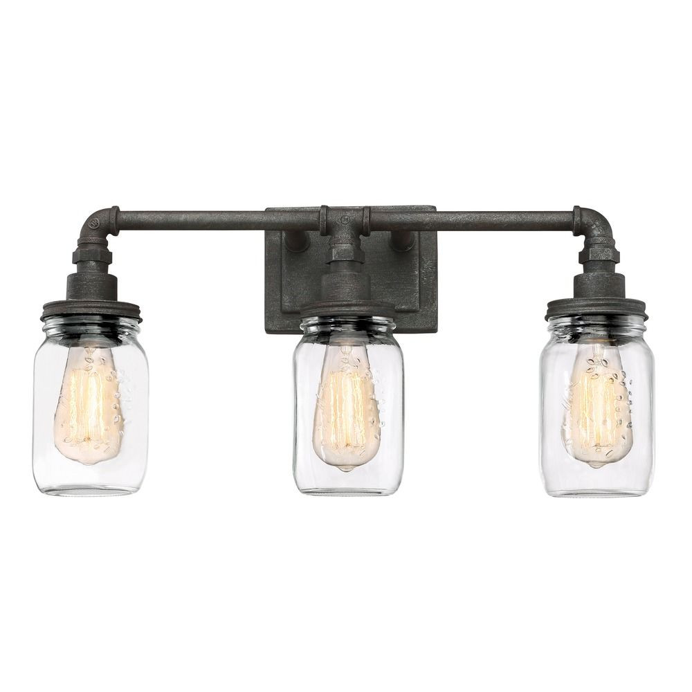 Quoizel Bathroom Lighting
 Quoizel Lighting Squire Rustic Black Bathroom Light