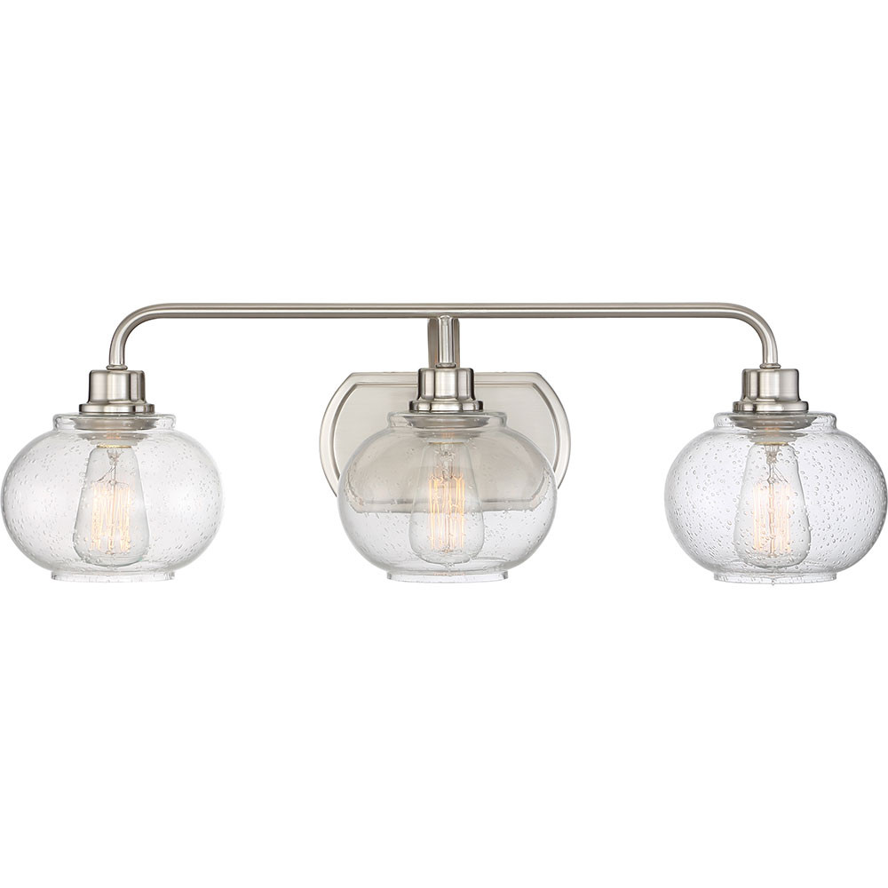 Quoizel Bathroom Lighting
 Quoizel TRG8603BN Trilogy Modern Brushed Nickel