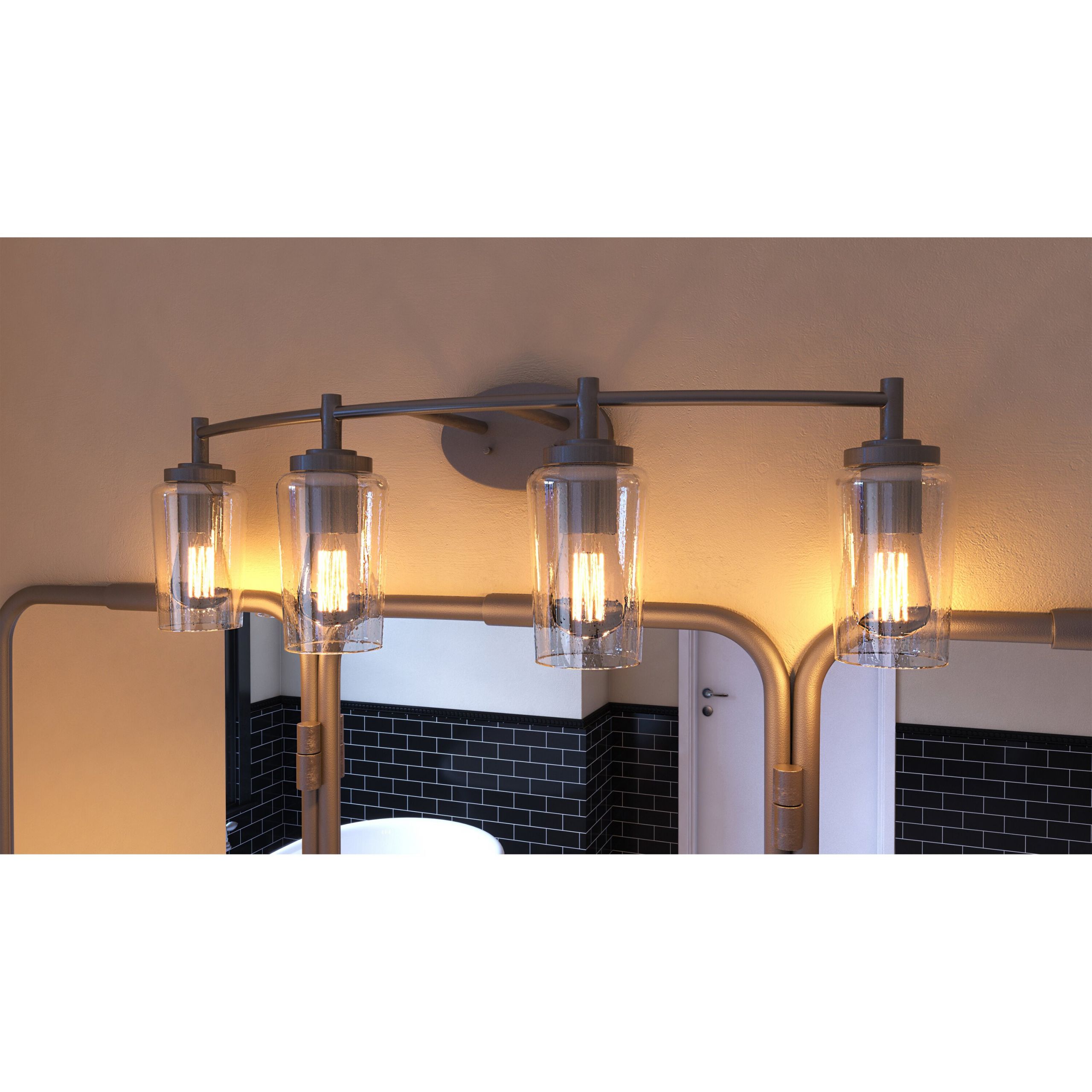 Quoizel Bathroom Lighting
 Quoizel Flynn 4 Light Bath Vanity Light & Reviews