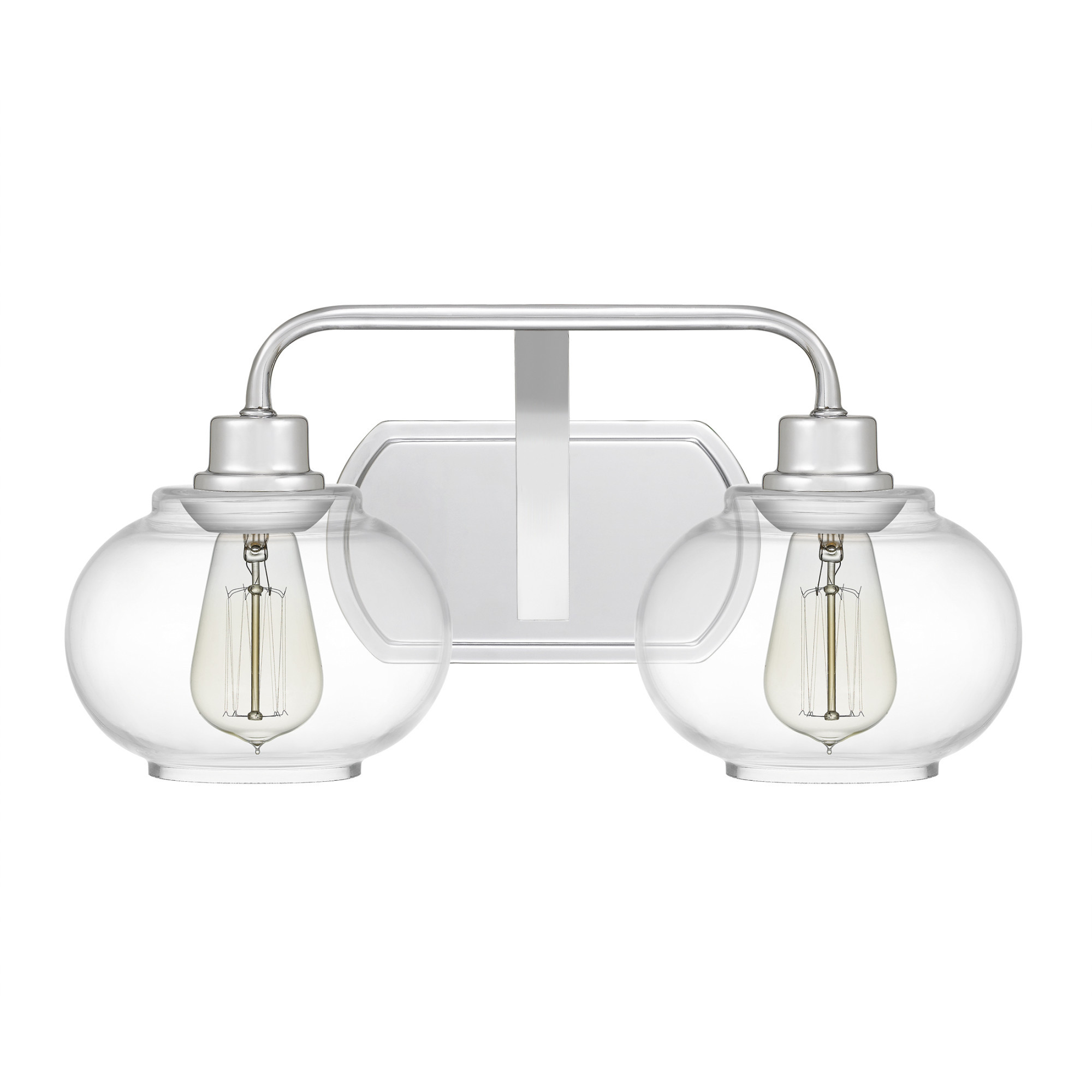 Quoizel Bathroom Lighting
 Quoizel TRG8602 Chrome Trilogy 2 Light 18"W Bathroom