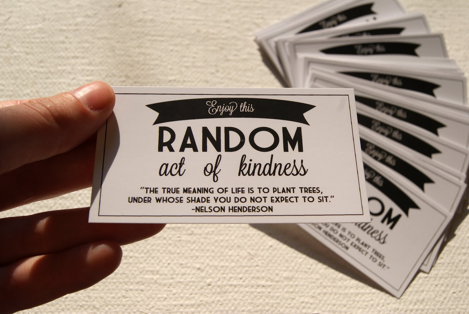 Quote About Random Acts Of Kindness
 Enjoy This Random Act of Kindness Kindness Quote