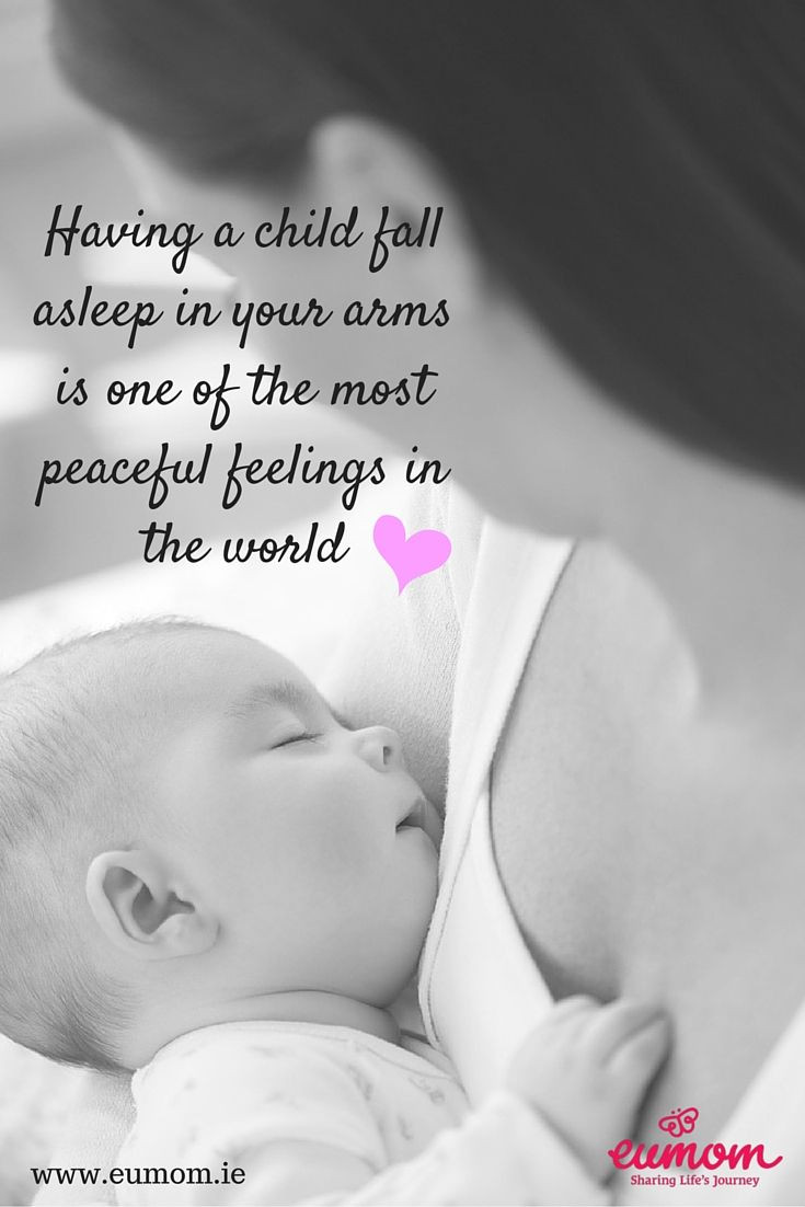 Quotes About Having A Baby
 "Having a baby fall asleep in your arms is one of the most