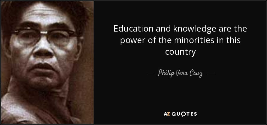 Quotes About Knowledge And Education
 QUOTES BY PHILIP VERA CRUZ