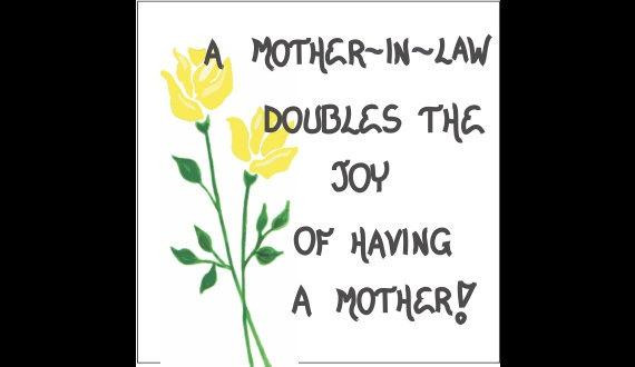 Quotes About Mothers In Law
 Mother in Law Magnet Quote mom of spouse by