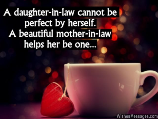 Quotes About Mothers In Law
 I love my mother in law… yes you heard it right – Let me