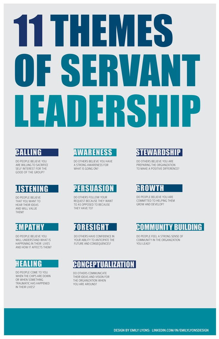 Quotes About Service And Leadership
 11 themes of servant leadership leadership
