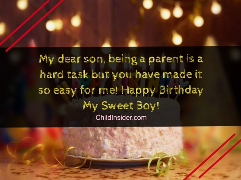 Quotes From Mother To Son On His Birthday
 50 Best Birthday Quotes & Wishes for Son from Mother