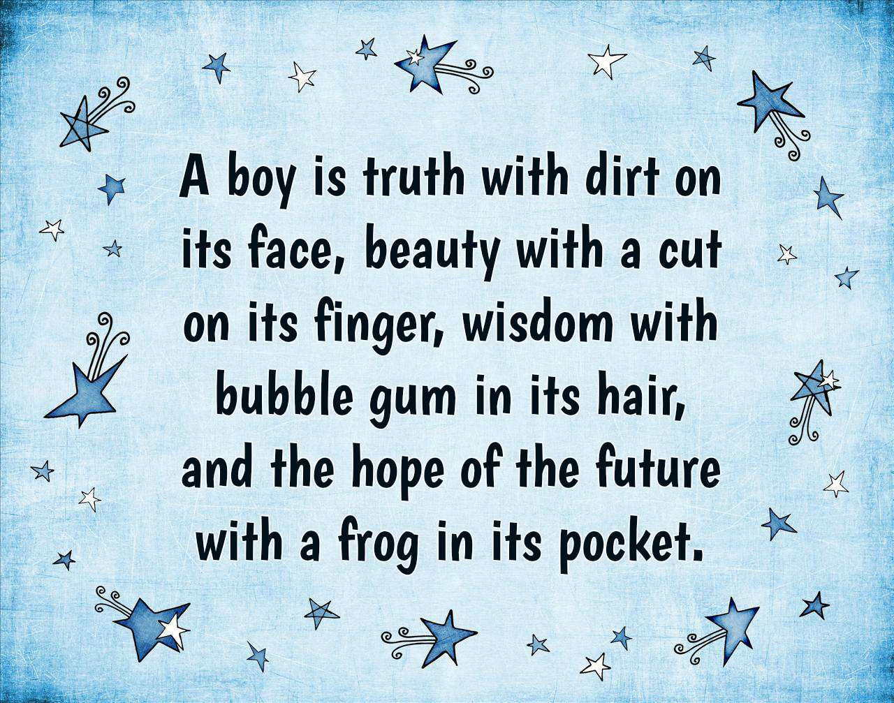 Quotes On Baby Boys
 Baby Boy Quotes Text & Image Quotes
