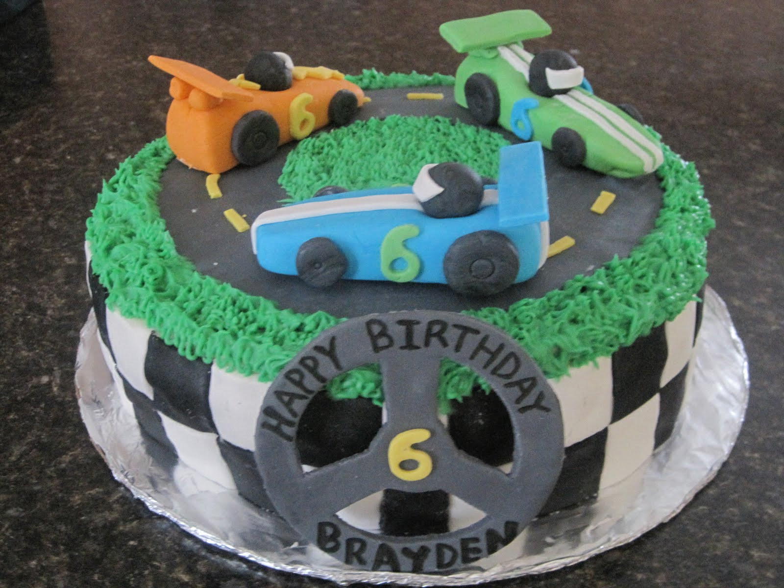 Race Car Birthday Cake
 Sweet Escape Race Car Birthday Cake