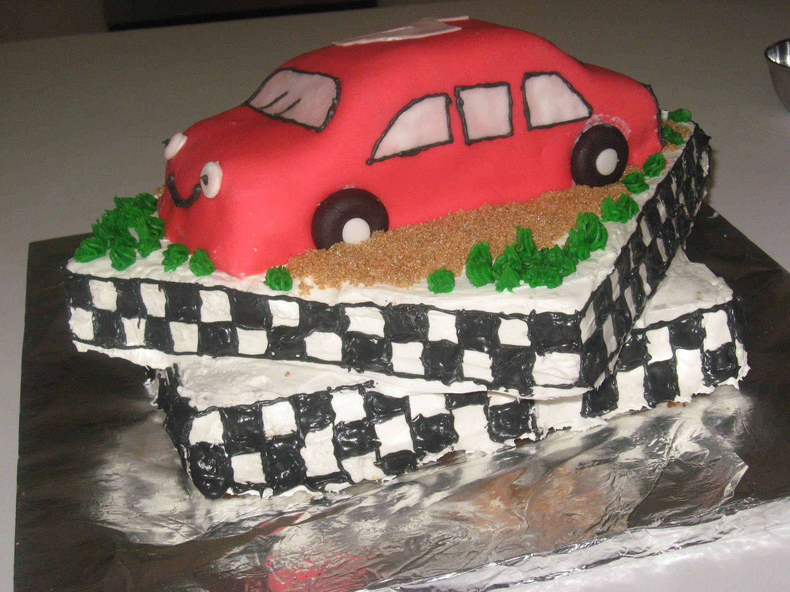 Race Car Birthday Cake
 Rinkusrasoi Race Car Birthday Cake