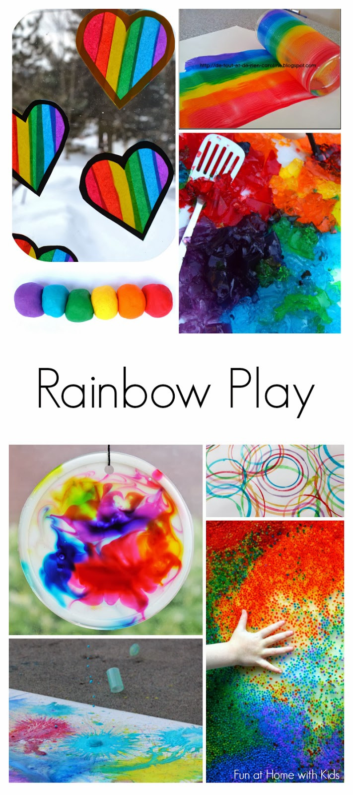 Rainbow Artwork For Preschoolers
 36 Rainbow Activities for Babies Toddlers Preschoolers