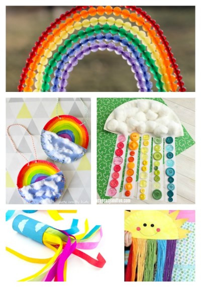 Rainbow Artwork For Preschoolers
 22 Rainbow Kids Crafts Arty Crafty Kids