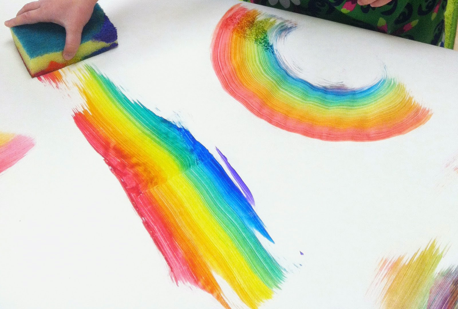 Rainbow Artwork For Preschoolers
 Recycling Center