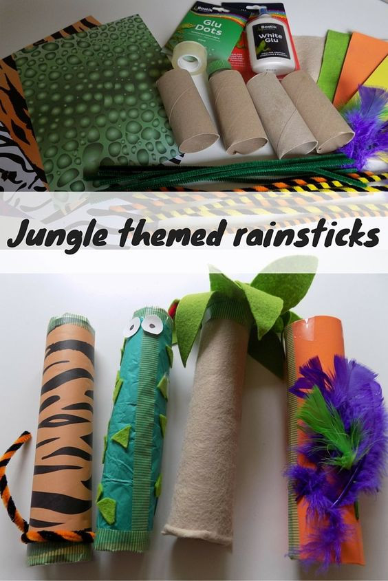 Rainforest Craft For Kids
 Arts and Crafts Ideas for Kids Inspired by Children s Books