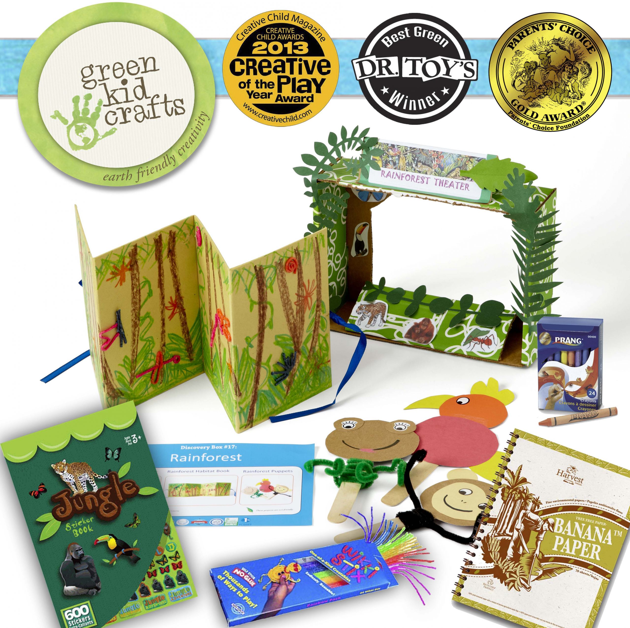 Rainforest Craft For Kids
 Rainforest Discovery Box