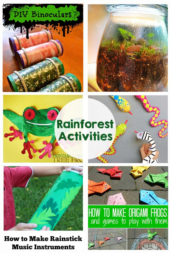 Rainforest Craft For Kids
 Rainforest Activities and Printables The Crafting Chicks