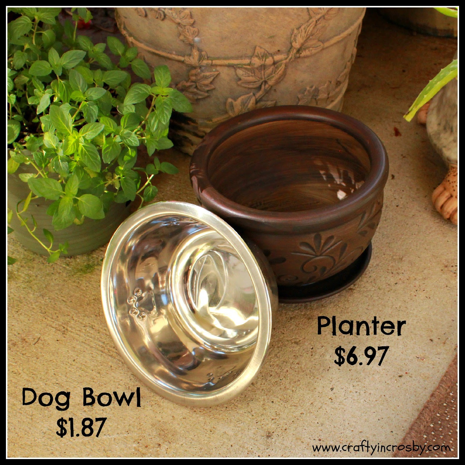 Raised Dog Bowls DIY
 Crafty in Crosby Elegant DIY Dog Bowl