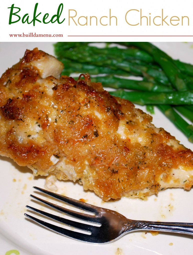 Ranch Baked Chicken
 Build A Menu Blog Blog Archive Baked Ranch Chicken