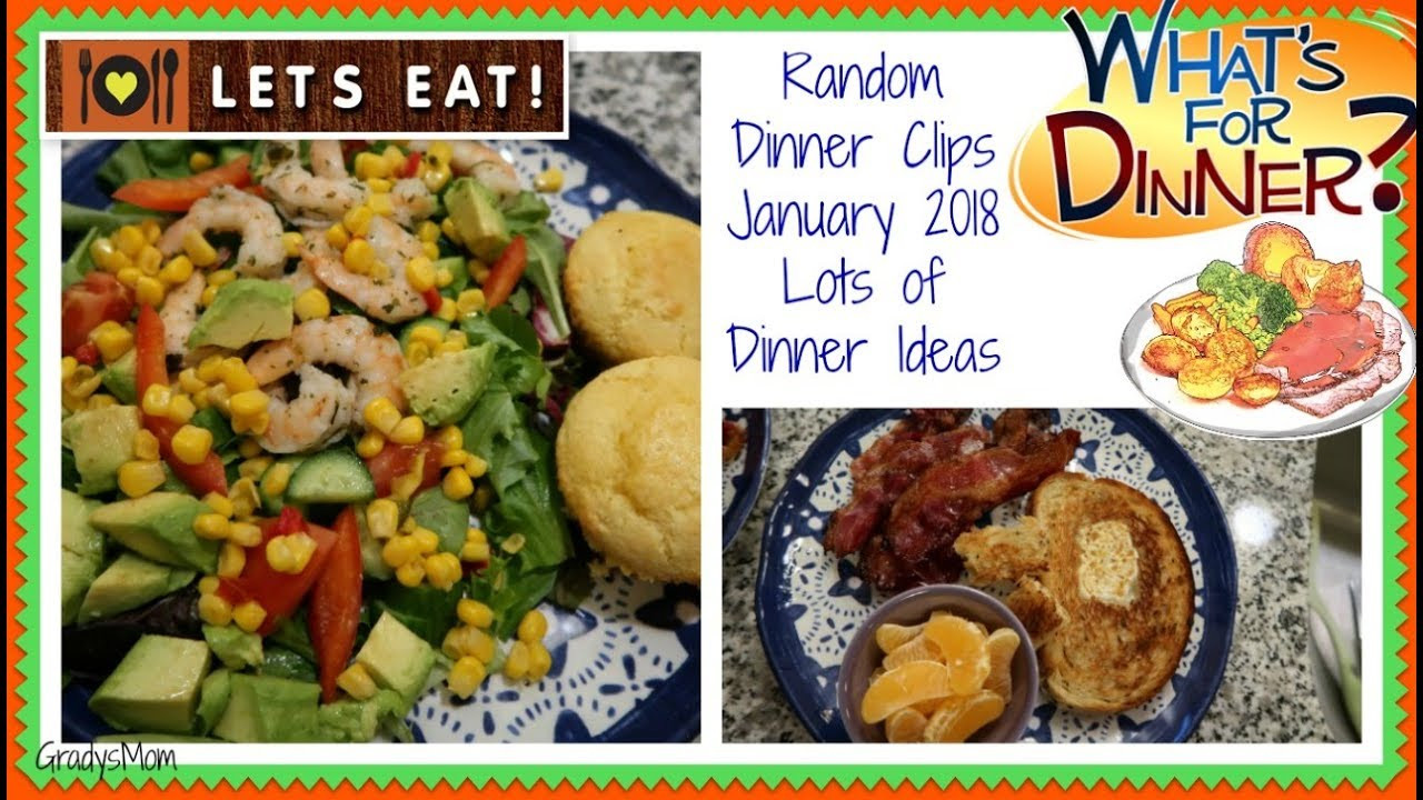 Random Dinner Ideas
 What s For Dinner Dinner Ideas