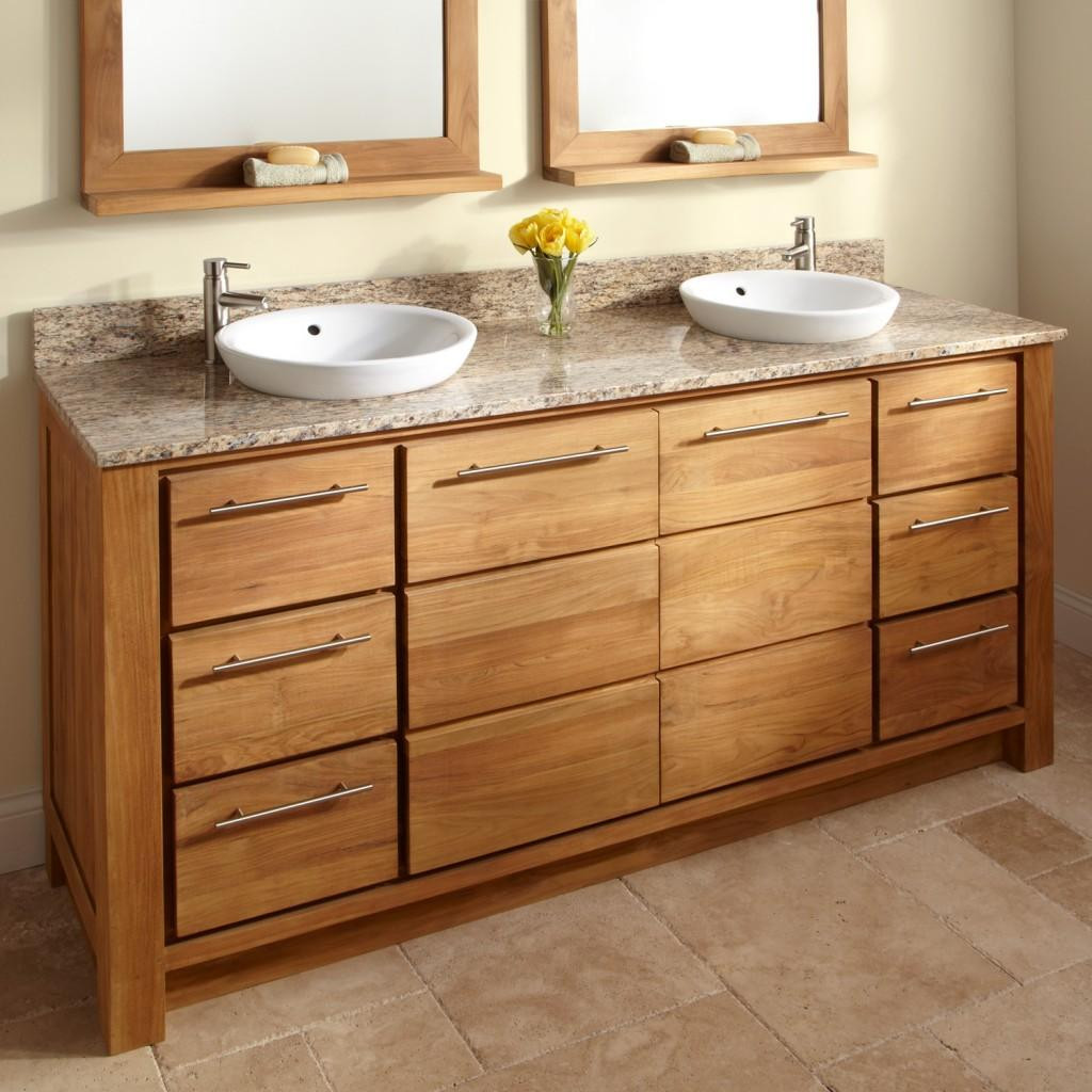 Real Wood Bathroom Vanities
 About Solid Wood Bathroom Vanity – Loccie Better Homes