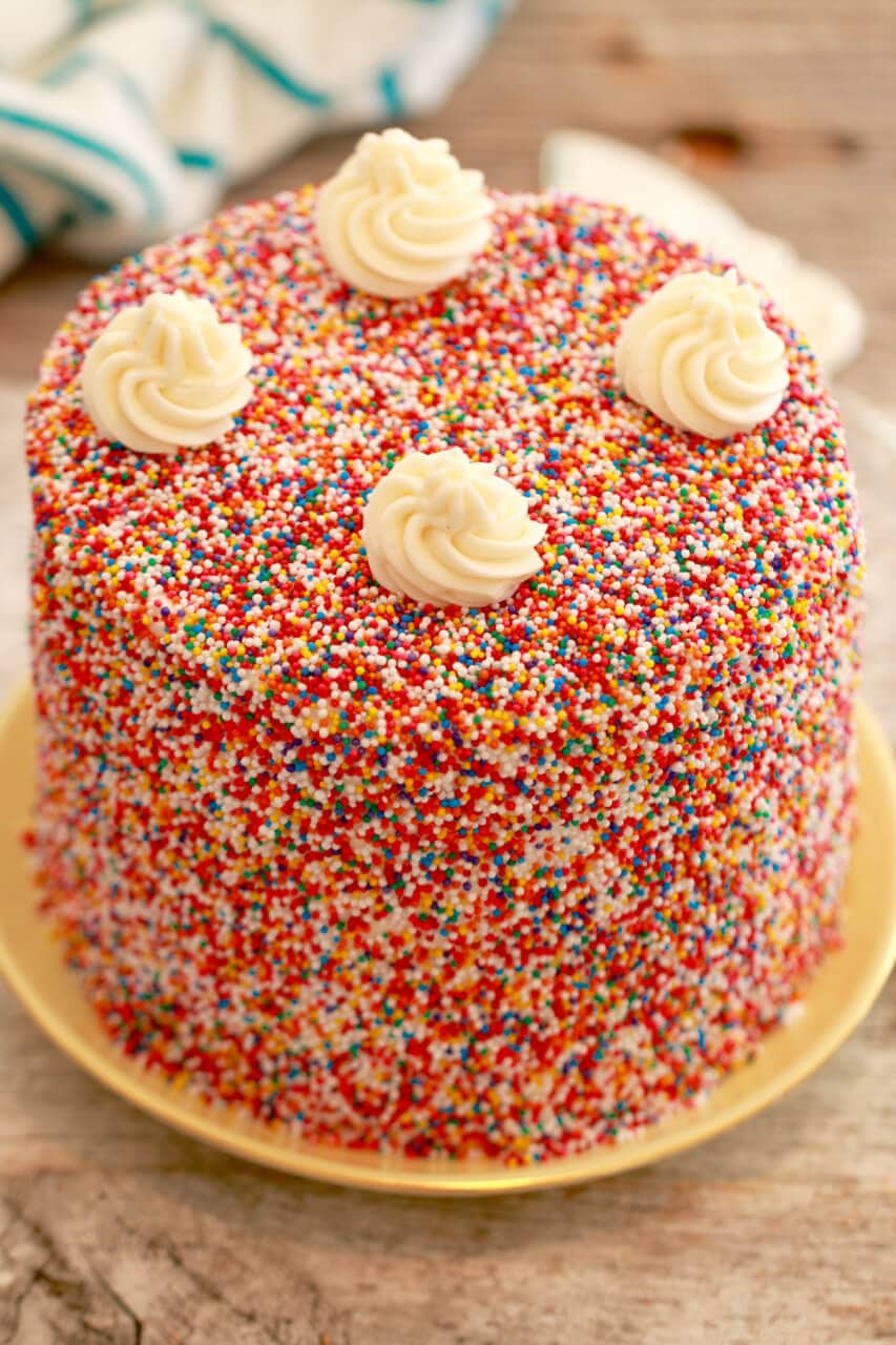 Recipe Birthday Cake
 Vanilla Birthday Cake Recipe Gemma’s Bigger Bolder Baking