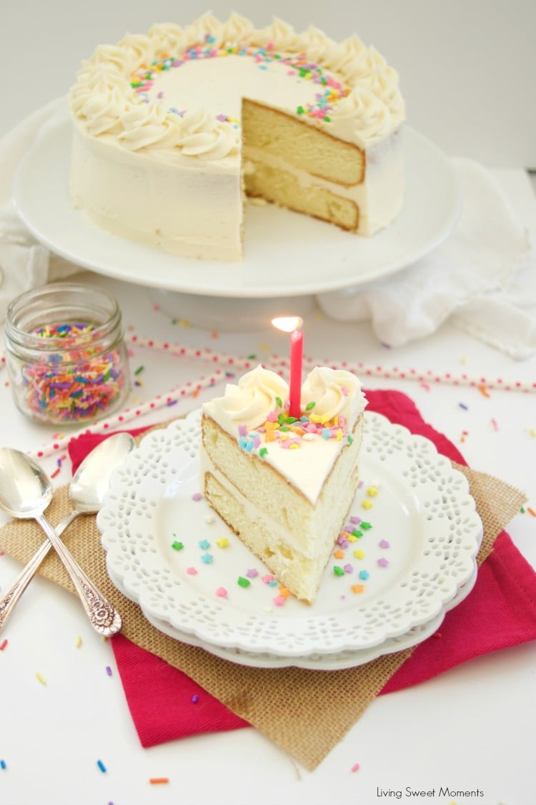 Recipe Birthday Cake
 Birthday Cake Icing Recipe Living Sweet Moments