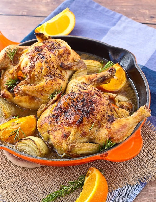 Recipe Cornish Game Hens
 Cornish Game Hen Recipe with Orange Rosemary and Sherry