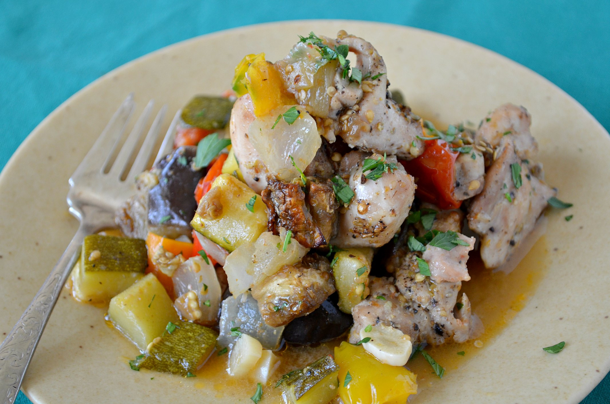 Recipe For Chicken Stew With Vegetables
 Chicken Stew with Summer Ve ables Three Many Cooks
