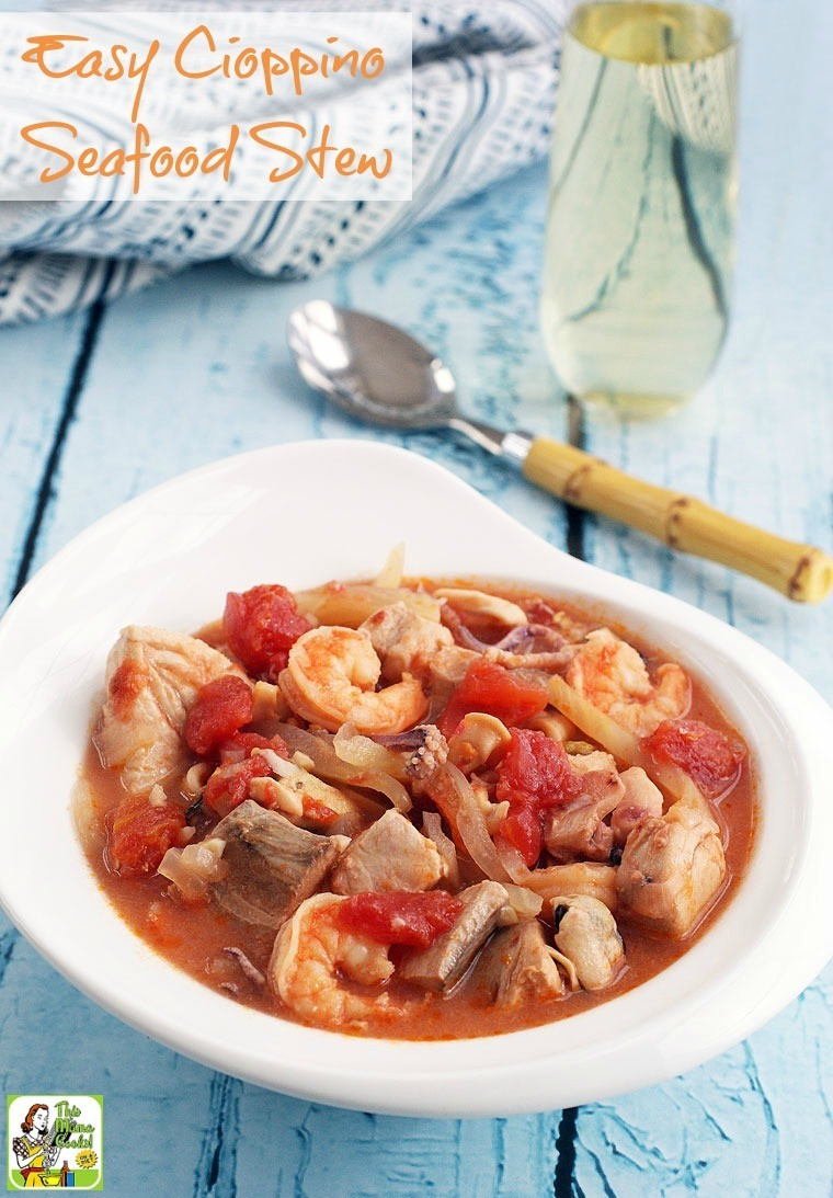 Recipe For Cioppino Seafood Stew
 Easy Cioppino Seafood Stew