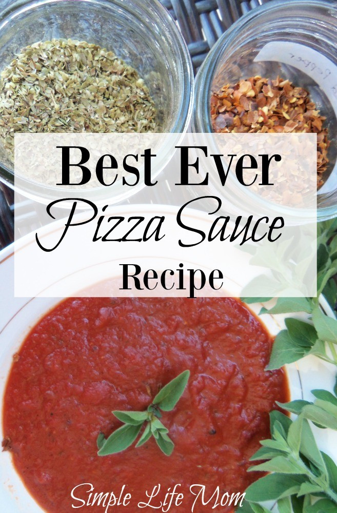 Recipe For Pizza Sauce
 Best Ever Pizza Sauce