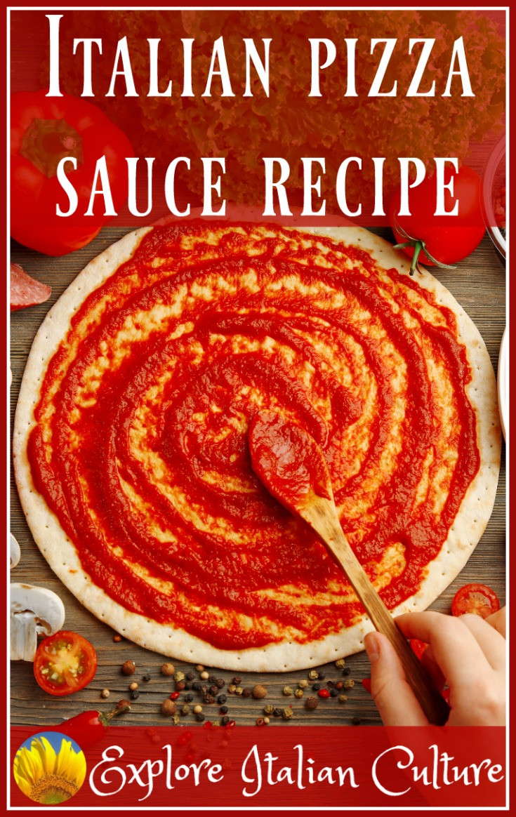 Recipe For Pizza Sauce
 An authentic Italian pizza sauce recipe